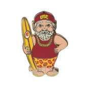 USC Trojans Gnome Surfer Pin